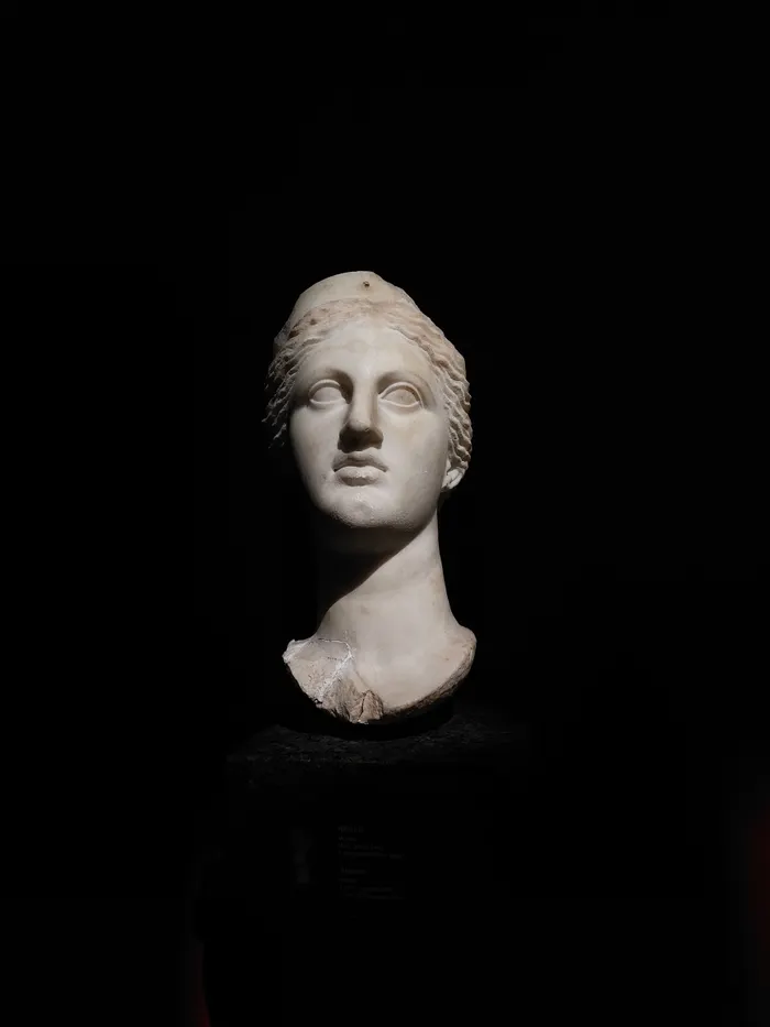 Neoclassical bust of a philosopher