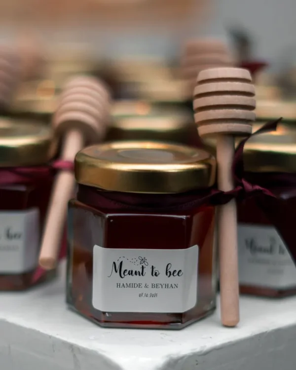 Ribbon Favour Jars