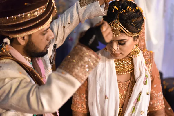 Traditional Indian wedding ritual