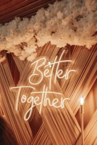 Better Together neon sign