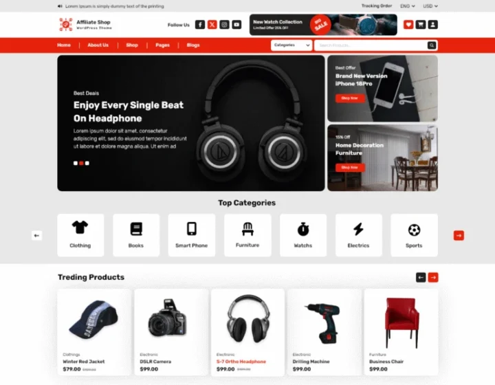 10 Best Affiliate Marketing WordPress Themes (Free & Premium)