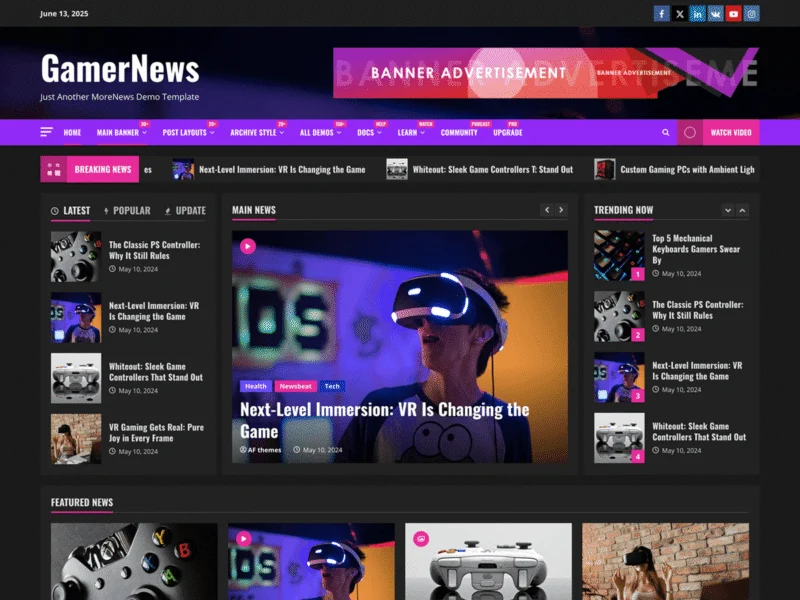 10 Best WordPress Themes for Gaming Blog (Free & Premium)