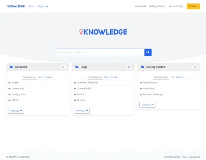 10 Best WordPress Themes for Knowledge Base (Free & Premium)
