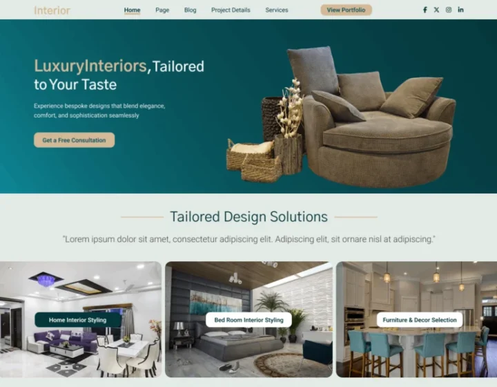 10 Best WordPress Themes for Interior Design (Free & Premium)
