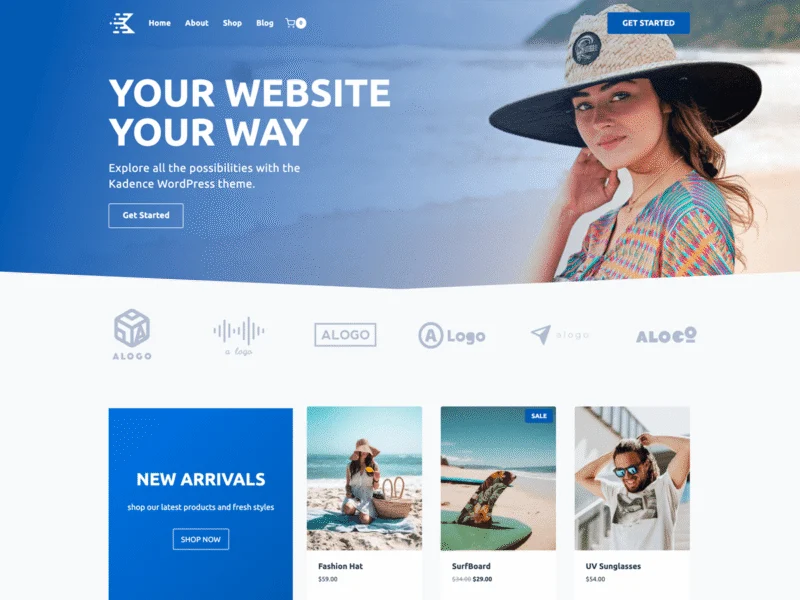 11 Best WordPress Themes for Blogs (Free & Premium) 2 Kadence free blog template for WordPress