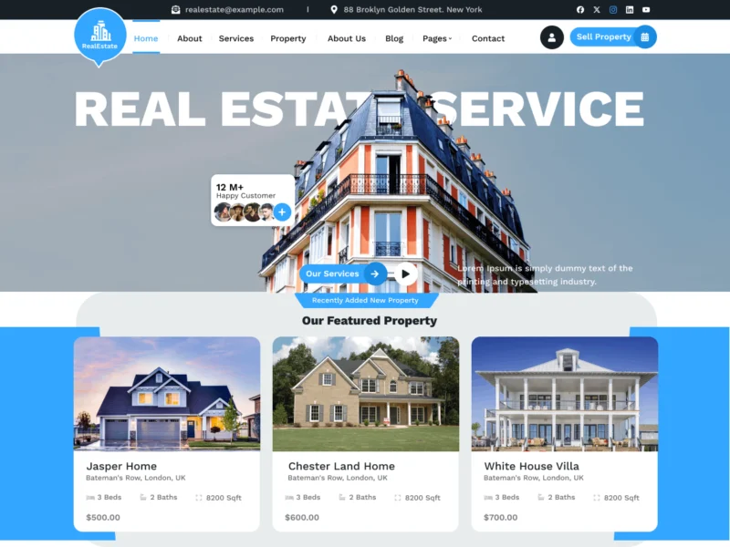 Legacy Real Estate WordPress theme