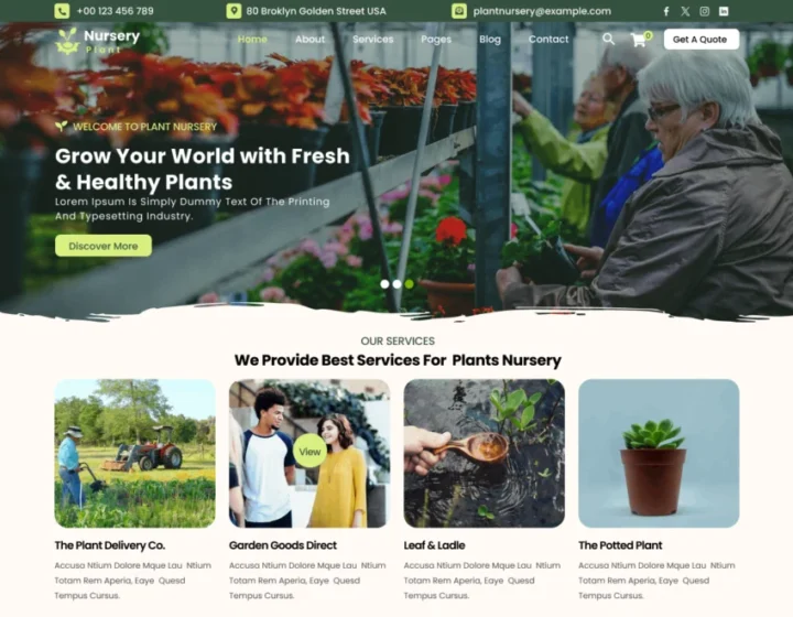 10 Best WordPress Themes for Plant Nursery (Free & Premium)