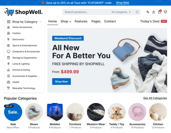 10 Best Marketplace WordPress Themes (Free & Premium)