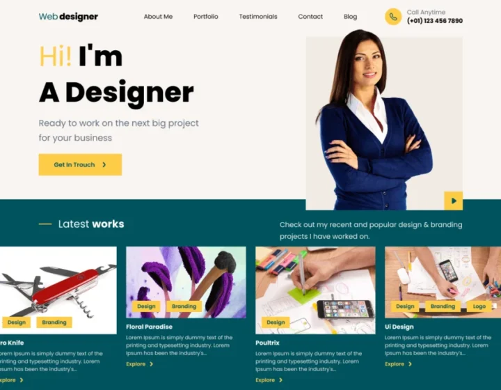 10 Best WordPress Themes for UX Portfolio (Free & Premium)