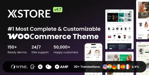 XStore WooCommerce ecommerce WordPress theme preview