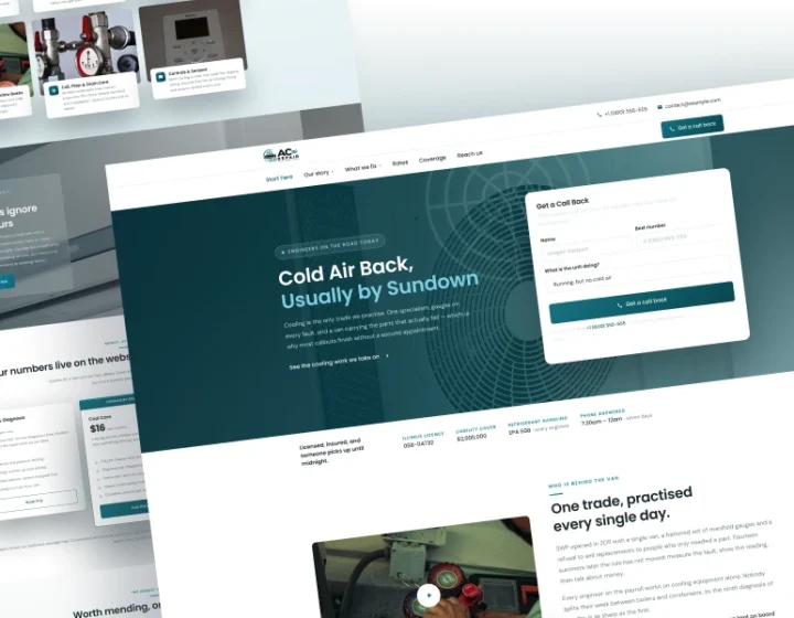 AC Repair WordPress Theme