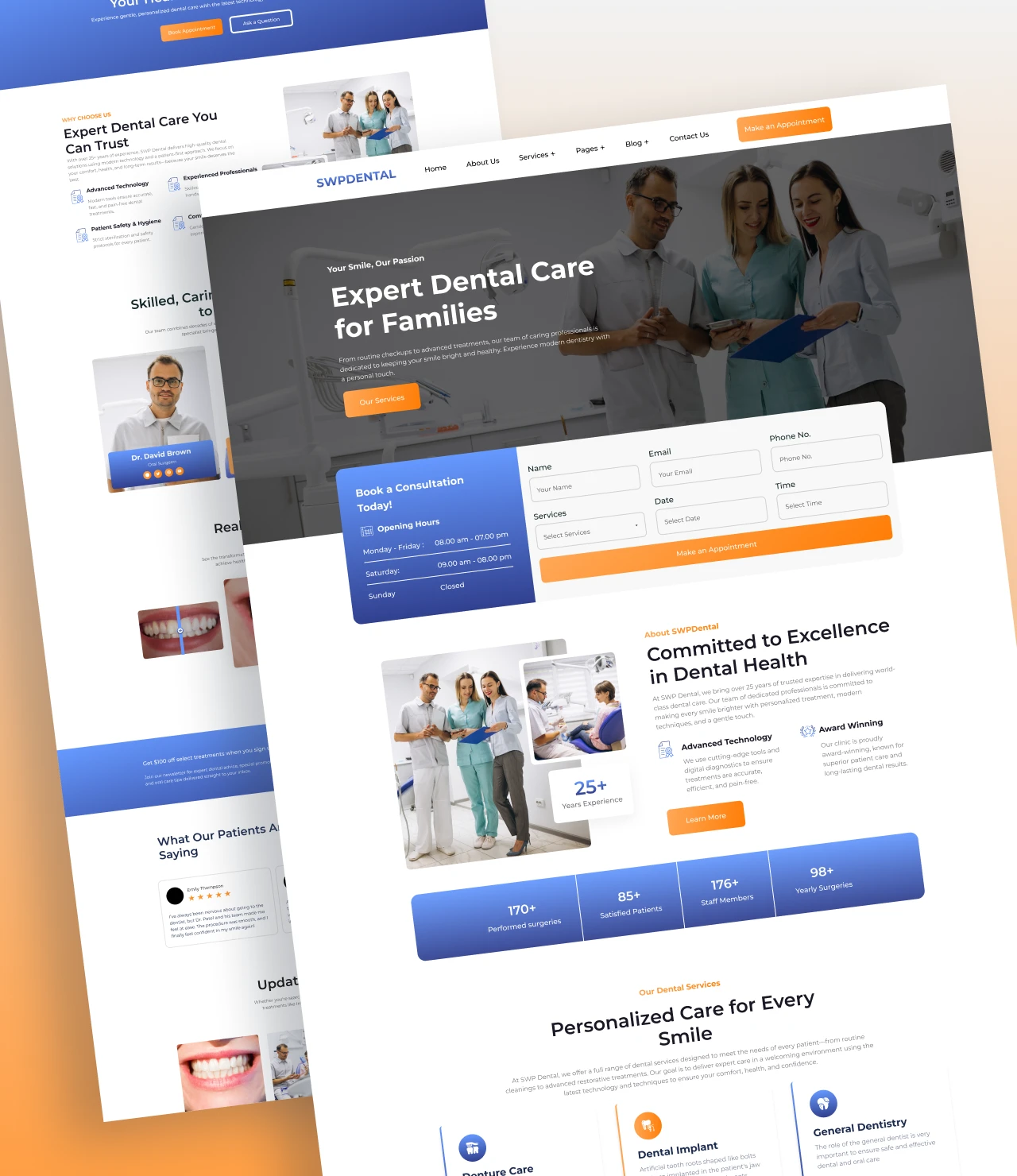 Dental Clinic WordPress Theme