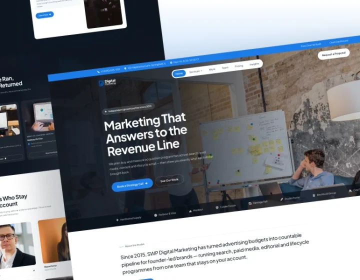 Digital Marketing WordPress Theme
