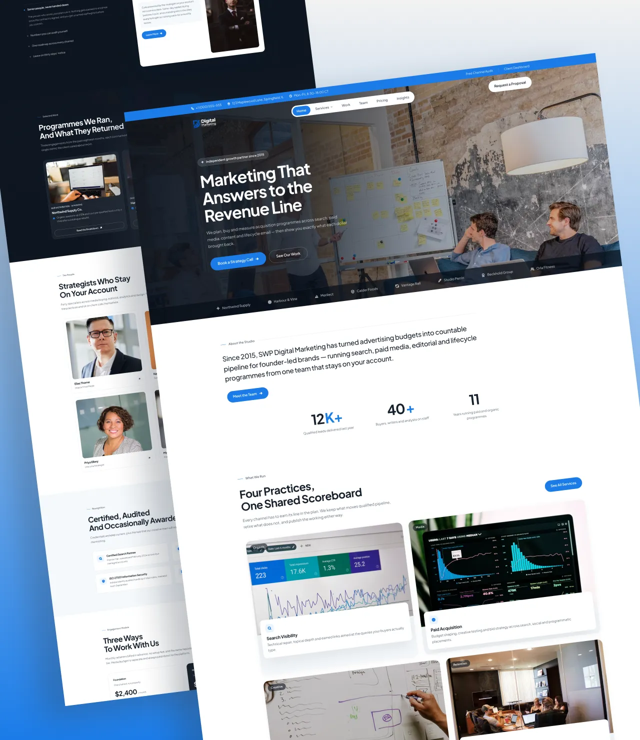 Digital Marketing WordPress Theme