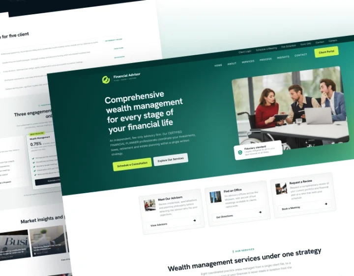 Financial Advisor WordPress Theme