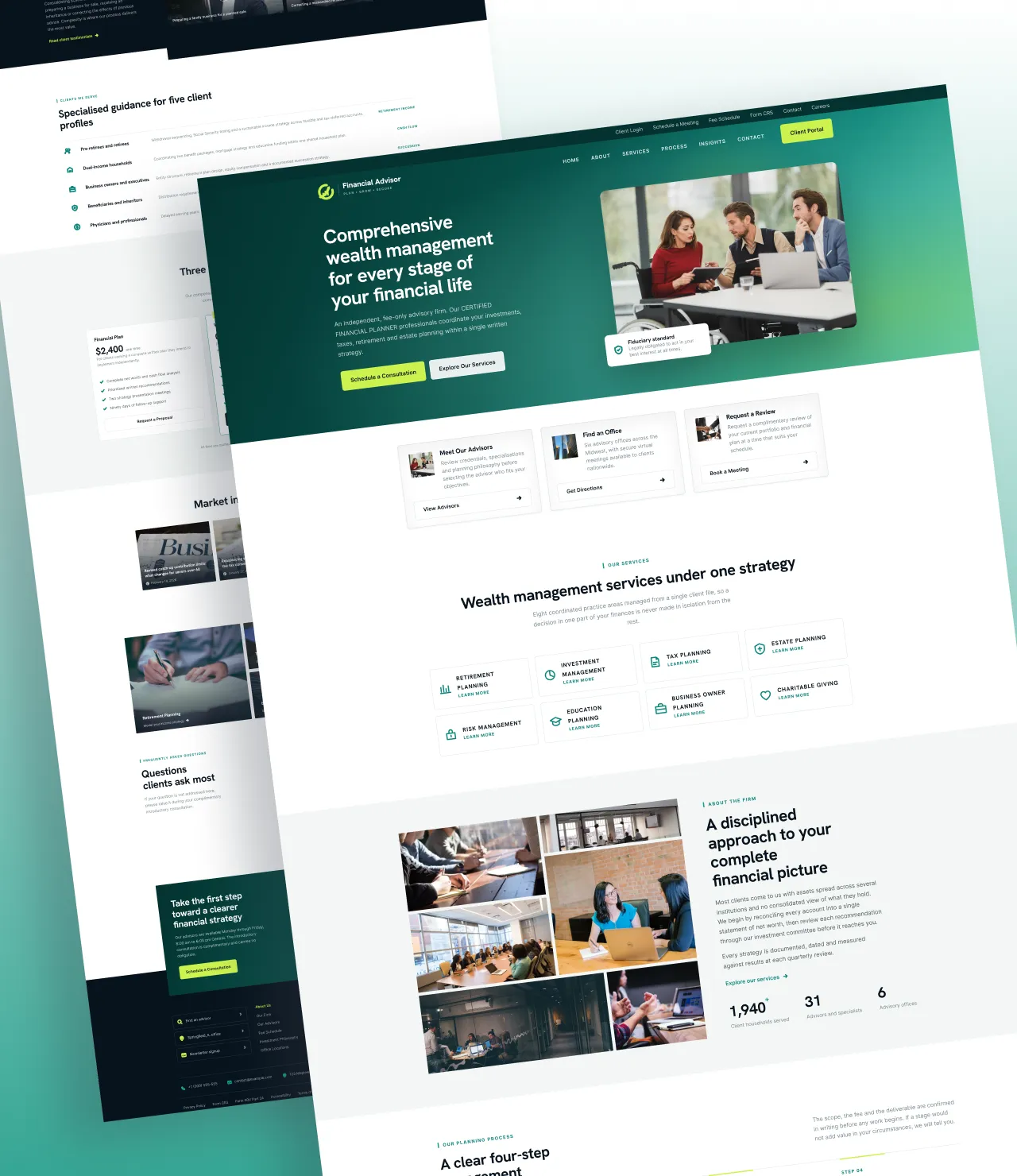 Financial Advisor WordPress Theme