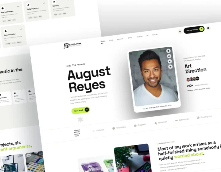 freelancer wordpress theme
