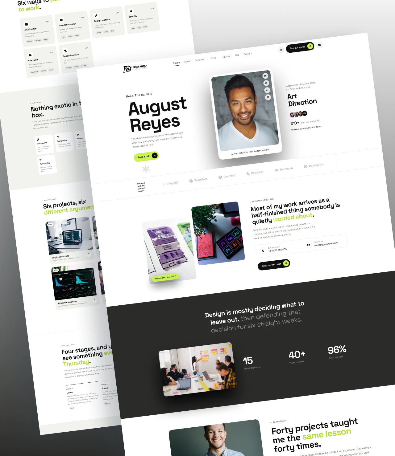 freelancer wordpress theme