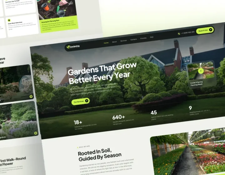 Gardening WordPress Theme