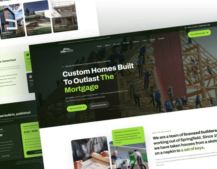 Home Builder WordPress Theme
