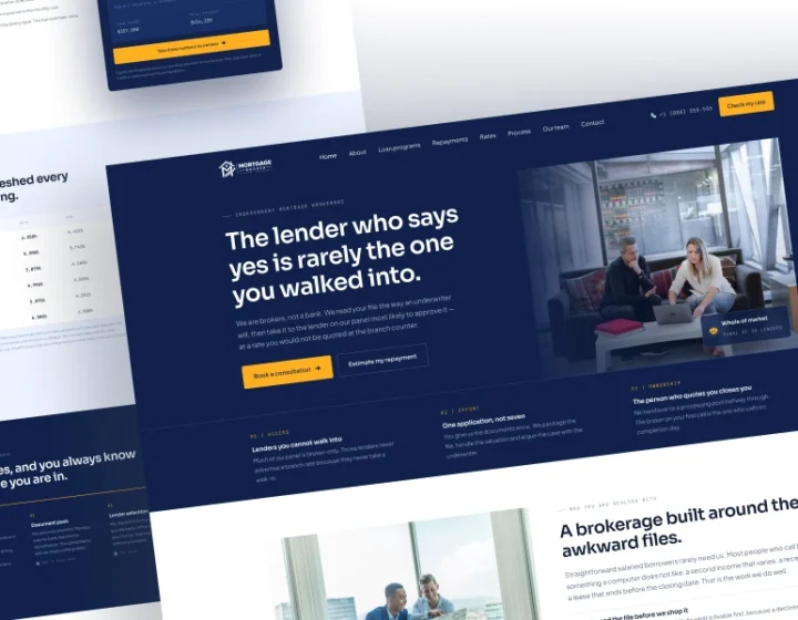 Mortgage Broker WordPress Theme