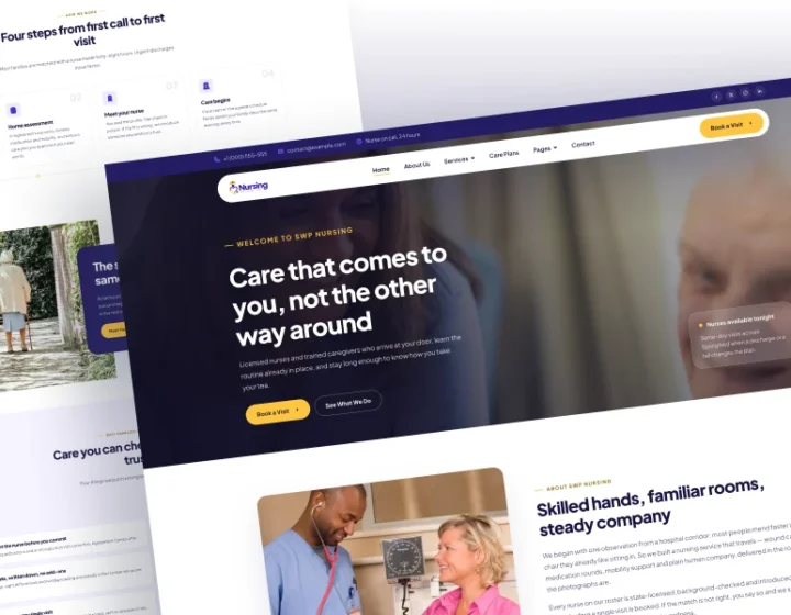 Nursing WordPress Theme