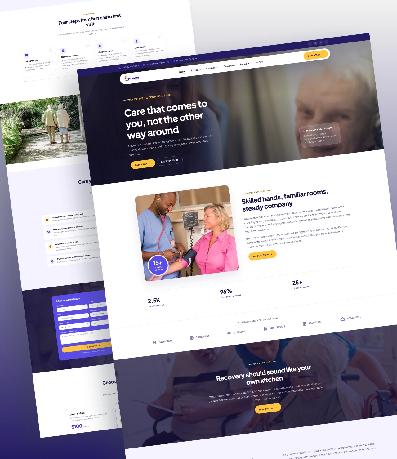 Nursing WordPress Theme