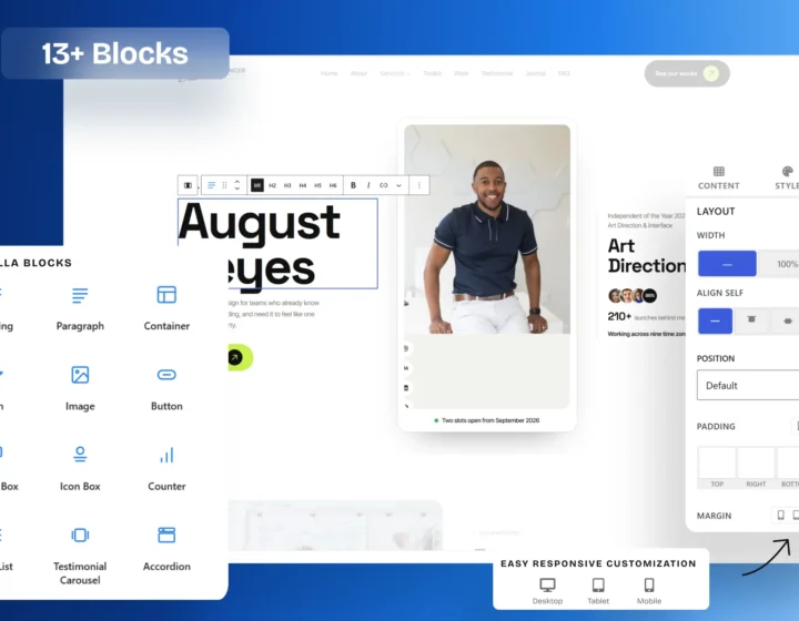 Scintilla Blocks - Advanced Gutenberg Blocks Plugin for WordPress