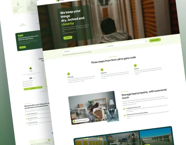 Self Storage WordPress Theme