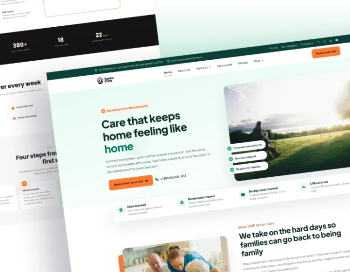 Senior Care WordPress Theme