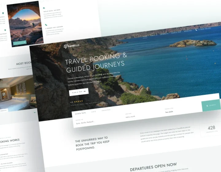 Travel Booking WordPress Theme