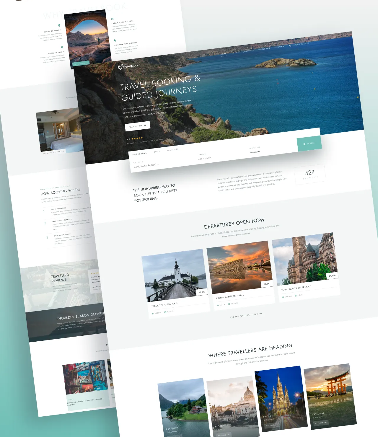 Travel Booking WordPress Theme