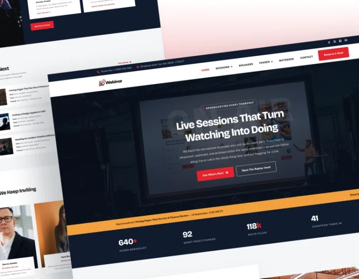 Webinar WordPress Theme