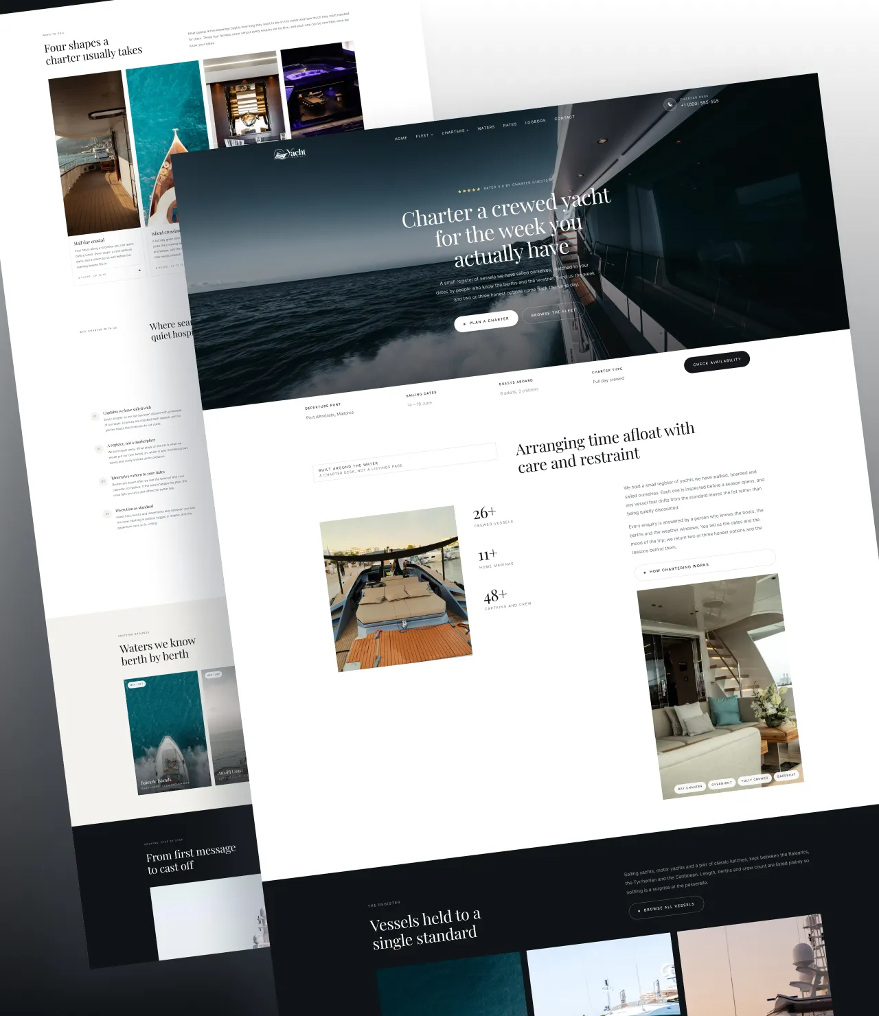 Yacht WordPress Theme