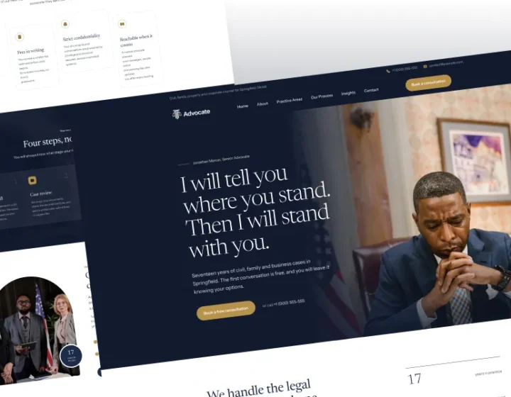 Advocate WordPress Theme