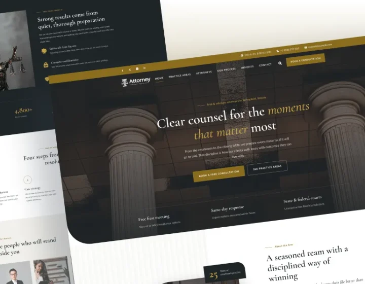 Attorney WordPress Theme