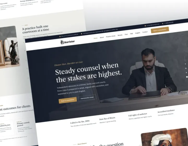 Barrister WordPress Theme