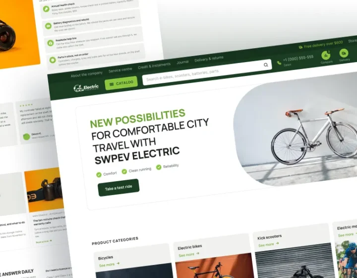 Electric Vehicle WordPress Theme