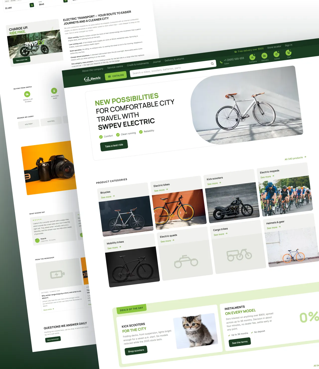 Electric Vehicle WordPress Theme