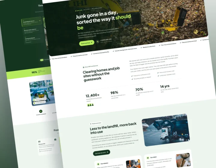 Junk Removal WordPress Theme