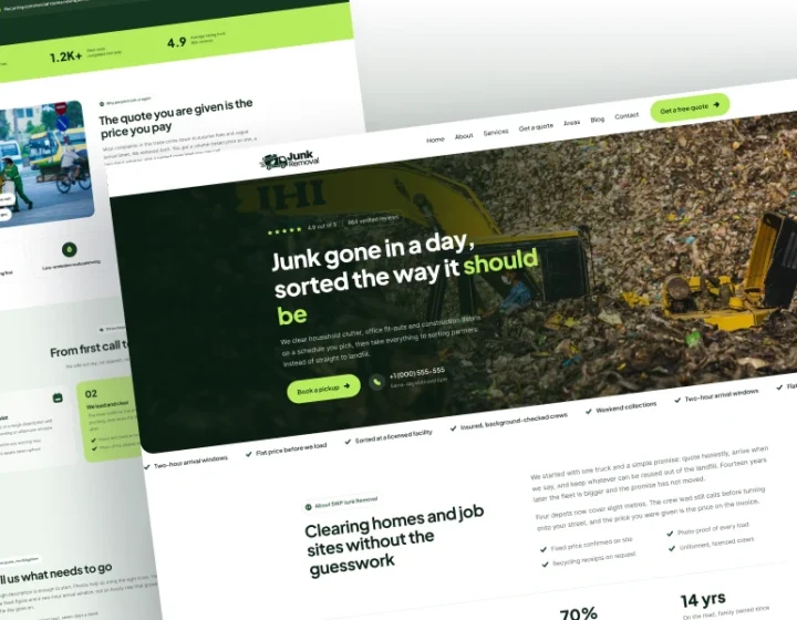Junk Removal WordPress Theme