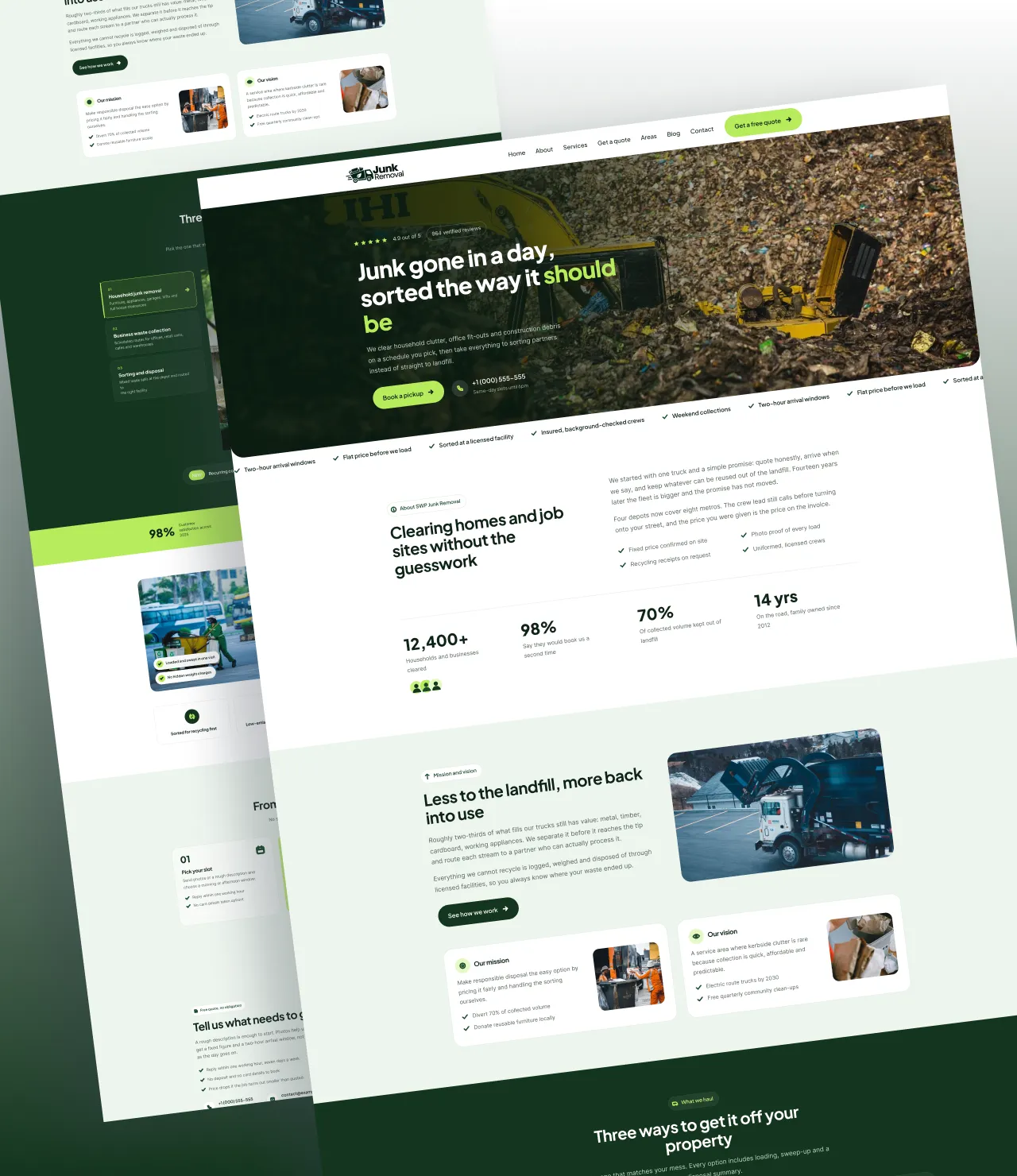Junk Removal WordPress Theme