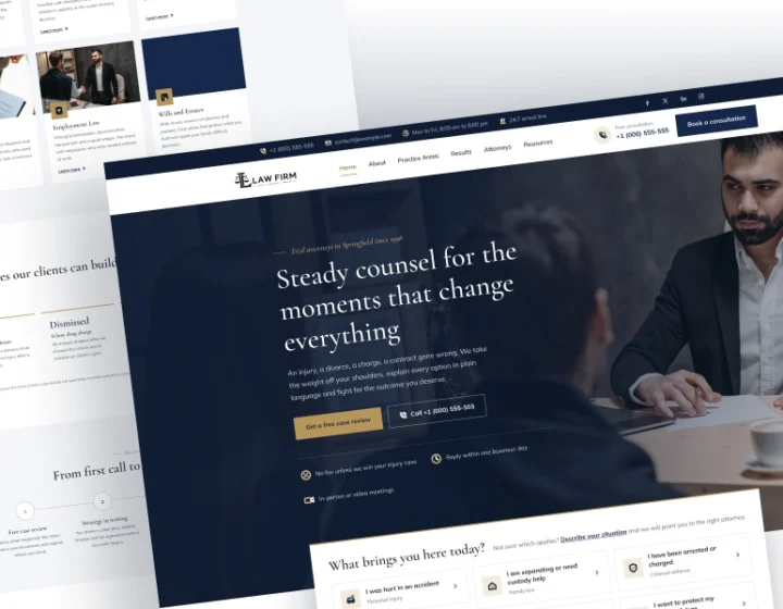Law Firm WordPress Theme