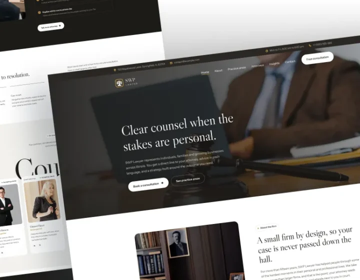 Lawyer WordPress Theme