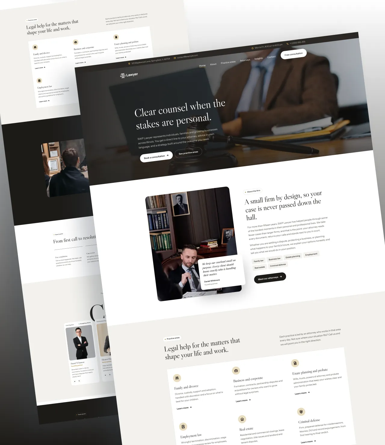 Lawyer WordPress Theme