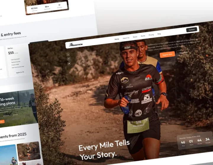 Marathon WordPress Theme