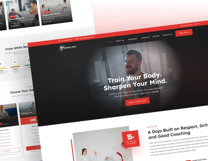 Martial Arts WordPress Theme