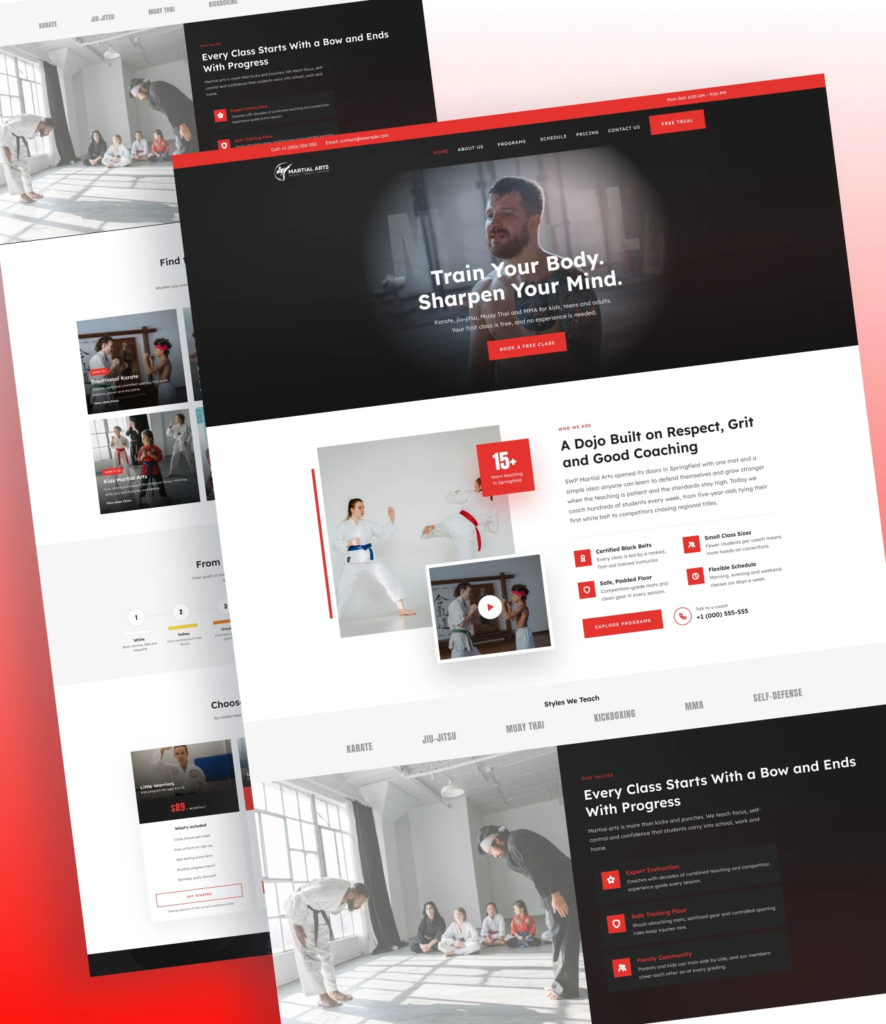 Martial Arts WordPress Theme