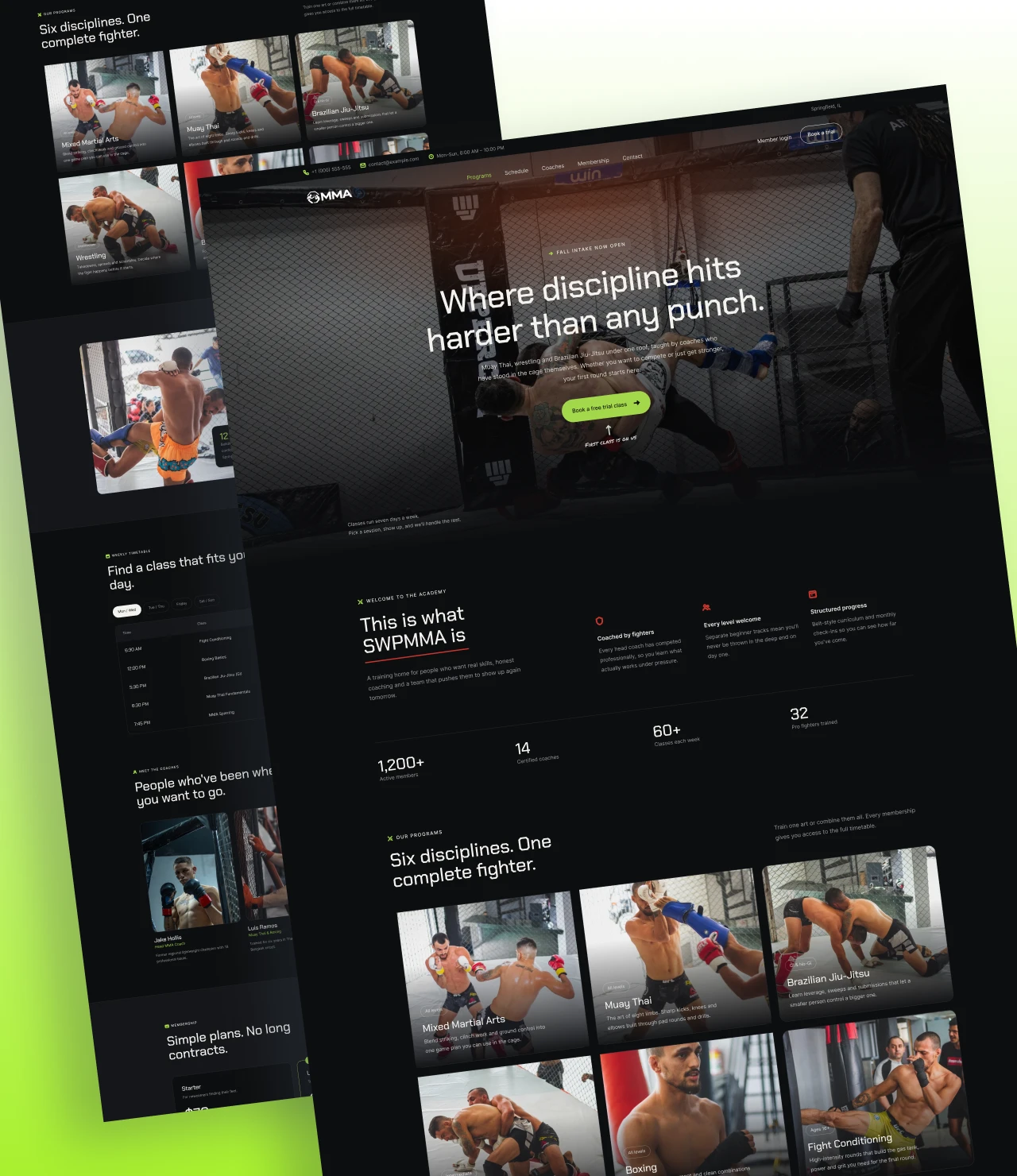 MMA WordPress Theme