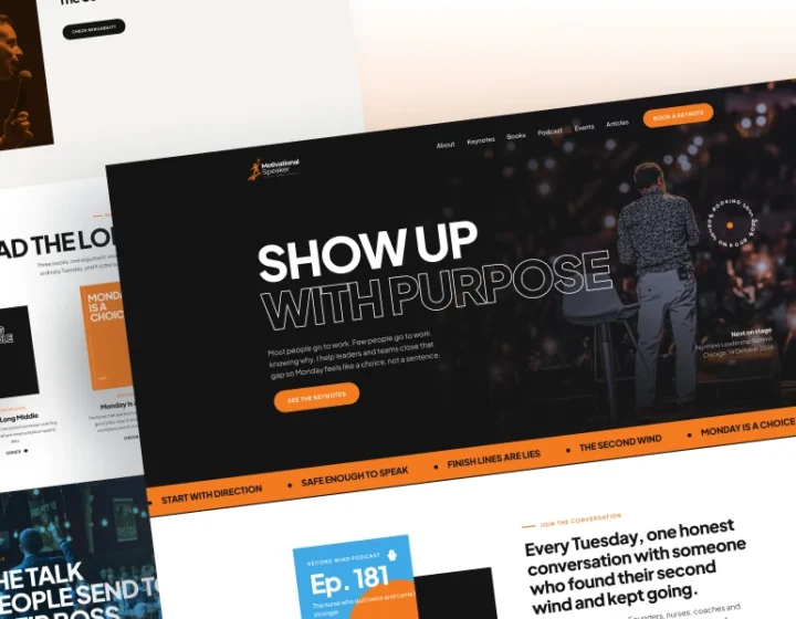 Motivational Speaker WordPress Theme